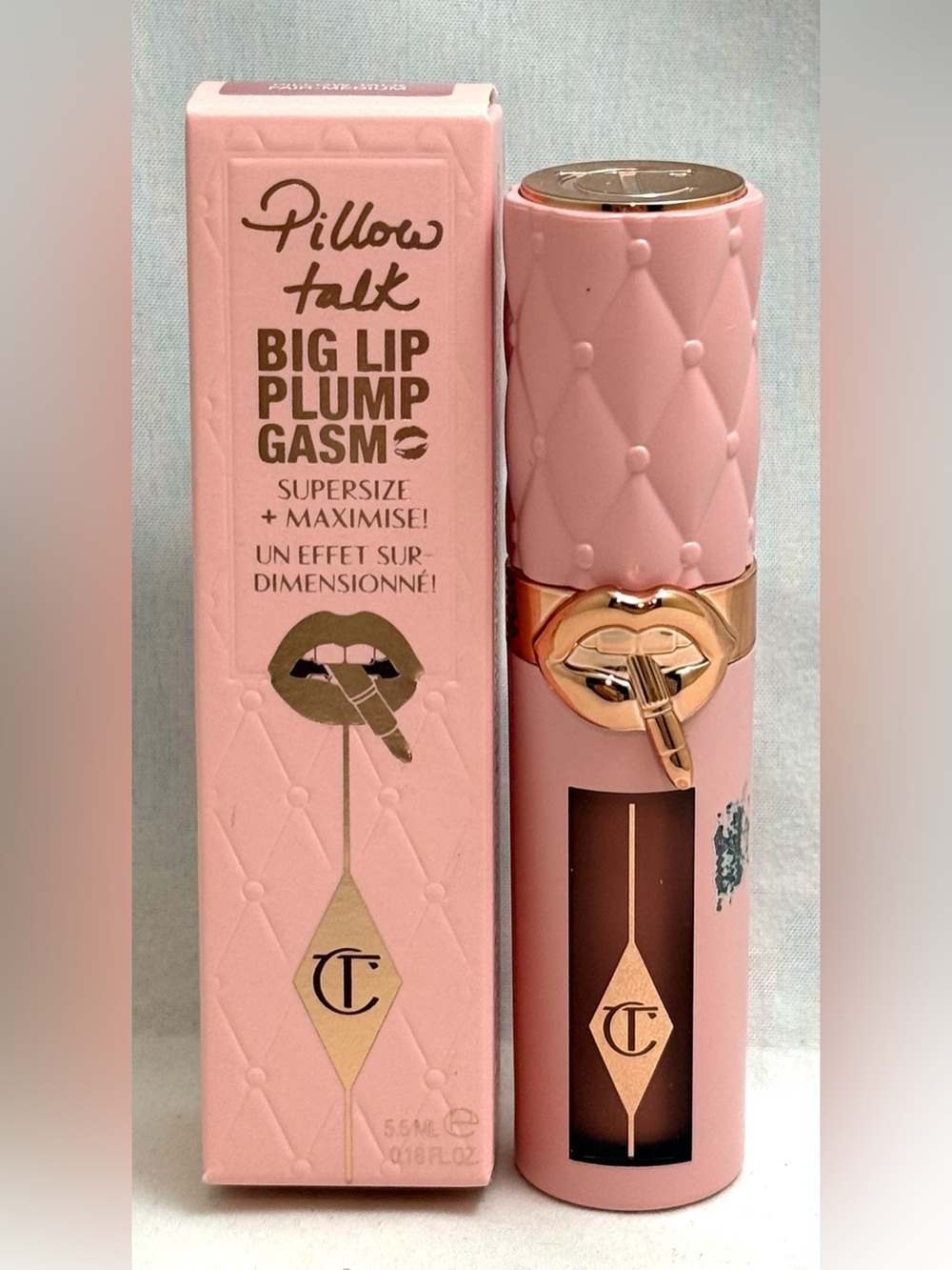 Charlotte Tilbury Pillow Talk Big Lip PlumpGasm in Fair Medium